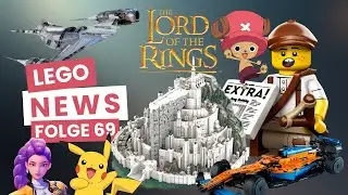 Deine LEGO News (Folge 69): Minas Tirith, Pok&eacute;mon, One Piece, K-Pop Demon Hunters, ...