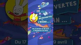 Simon Superlapin et les d&eacute;couvertes et l&rsquo;Oc&eacute;an du 17 janvier au 29 avril &agrave; l&rsquo;Aquarium de Paris !