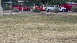 Phoenix FD On Scene at a Natural Gas Leak