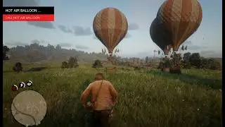 Red Dead Redemption 2 PC - Hot Air Balloon