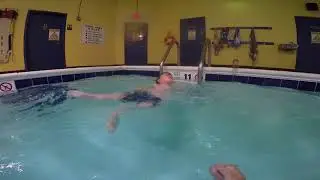 Young boy : Backstroke