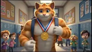 This Kitten's School to Fitness Glow Up Will Shock You 😱