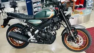 Yamaha XSR 155 Greyish Green Metallic top model 2026