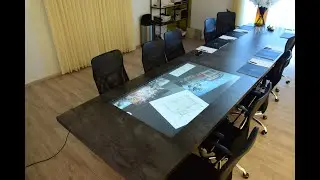 Smart Conference Rooms Systems . Smart Touch Innovative Table by MTtech