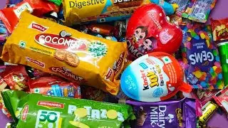 Lots of biscuits vs cadbury vs surprise vs kinder joy vs gems😱😱 opening😋🤗