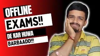 Calcutta University exam online or offline ? CU Offline exam students' experience; Hindi video
