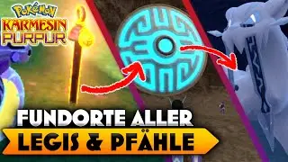 Fundorte aller Legend&auml;ren Pokemon & Pf&auml;hle in Pok&eacute;mon Karmesin und Purpur