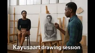 Life Drawing Session 22nd Sept. 2025 #FemaleFigure #ArtSession #Kayusdaart #FigureDrawing