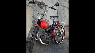 Puch 4 Gang Italkit 75 ccm Projekt+Testfahrt 82 Km/h (Kleine Übersetzung)