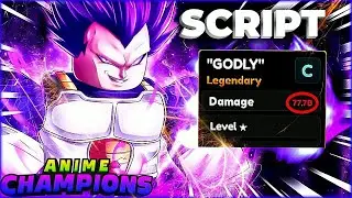 [NEW] ROBLOX ANIME CHAMPIONS SIMULATOR SCRIPT | FASTEST Candy Farm & Auto SSS Cosmic | PC Version