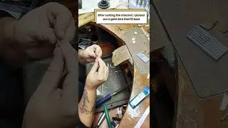 Experimenting with Gold Inlay into Silver - Process