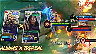 GAMEPLAY ALDOUS X TIGREAL!!!! -Mobile legends Bang-Bang