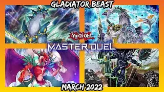 Yu-Gi-Oh! [Master Duel] Gladiator Beast Deck (March 2022)