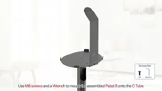 Adjustable Height Speaker Stand for SONOS MOVE