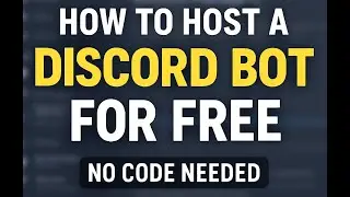 How to Host a Discord Bot for FREE Without Coding | NestBot Tutorial (No Code Needed)