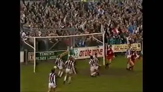 Stafford Rangers v Crewe Alexandra F.A. Cup 1st Round 19-11-1988