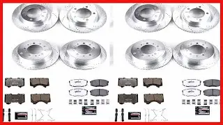 Power Stop Z36 Truck and Tow Brake Kit Reliable Strength and Low Dust Performance