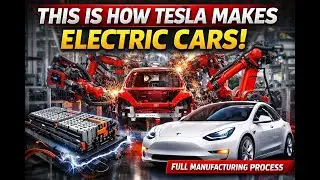 This Is How Tesla Makes Electric Cars | Full Manufacturing Process