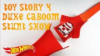 Hot Wheels Toy Story 4 Duke Caboom Stunt Show