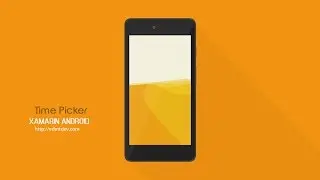 Xamarin Android Tutorial - Time Picker