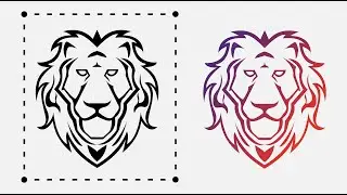 How to Make a lion logo in illustrator