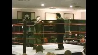 Lucky Pro Wrestling President Jim Burgoyne Welcomes Fans to Debut Event