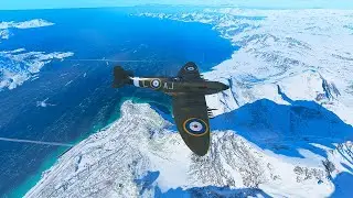 Spitfire MK VB Kd 63 Gameplay Fjell 652