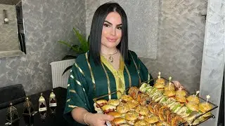 بعجينة واحدة نحضروا عدة مملحات مذاقهم رائع و سهلين 👌#رمضان #جزائرية
