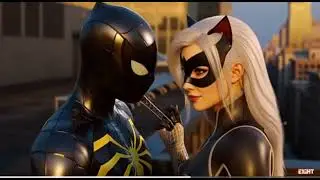 Spiderman x Blackcat Best Moments with Al help