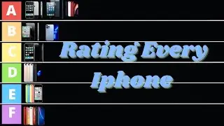 Rating Every IPhone | That Creative Mac