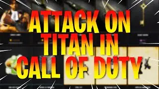 ATTACK ON TITAN IN CALL OF DUTY?! ATTACK ON TITAN AND CALL OF DUTY COLLABORATION BUNDLE ⚔