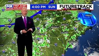 Hot and humid weekend with pop-up late day storms