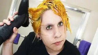 DIY USING A VACUUM TO DRY MY HAIR! NEW HAIRSTYLE!! ADVANCED METHOD