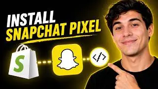 How to Install Snapchat Pixel on Shopify 2025 | Complete Conversion Tracking Guide