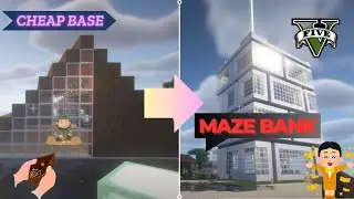 BUILDING MAZE BANK #architecture #building #minecraft #tutorial