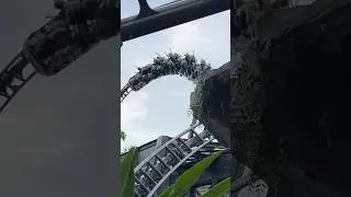 Velocicoaster Dive Loop! #velocicoaster #rollercoaster #universalorlando