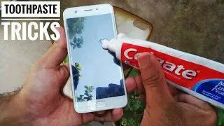 How To Clean Mobile Screen With Toothpaste . Toothpaste Amazing Hacks