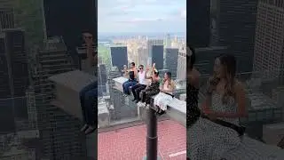 Reliving the spirit of &lsquo;Lunch Atop A Skyscraper&rsquo; on The Beam at the Top of the Rock in New York City