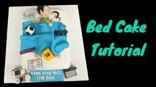 How To Make Bed Cake Full Video Step By Step  #thecakedhaba