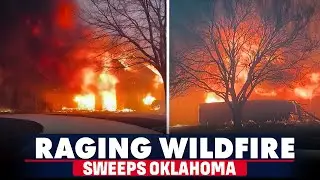 Wildfires destroy Stillwater, Oklahoma; thousands evacuated as raging fire burns down 170,000 acres