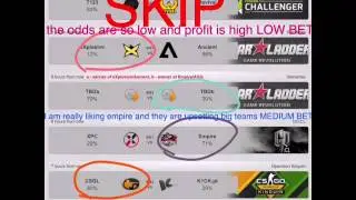 CSGO Lounge Advice: Empire vs ASC - CSGL vs Kick - Explosive vs Ancient