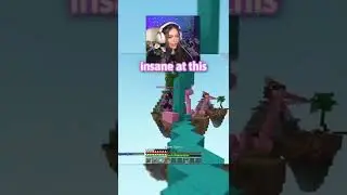 LADDERS 🪜 #minecraft #hannahxxrose #bedwars #hypixel #minecraftpvp #hypixelbedwars
