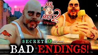 MR. MEAT 2 Update V1.1 - New SECRET Bad ENDING'S! | Mr. Meat 2 Game Over | Keplerians