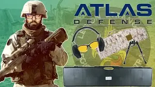 Руководство для стрелка: Коллекция ATLAS DEFENSE &mdash; шлем, очки, сошки и кейс для стрельбы.