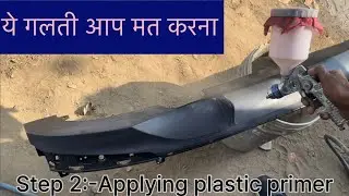 How To Paint Your Car Bumper || Step By Step || lower bumper paint