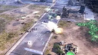 C&C3 Tiberium Wars Speedrun 100% Nod Campaign (Mission 5 - Washington DC)