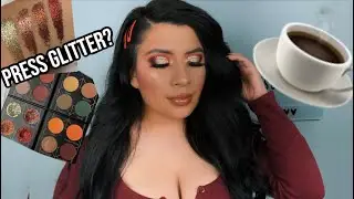 MIDAS COSMETICS COFFEE COLLECTION + GLITTER PIGMENTS Fall look 🍂 |