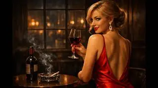 She Keeps Looking at You&hellip; Go Talk to Her | Vintage Jazz Bar Atmosphere