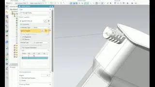 NX 11 - Create Deformable part  with guide curve