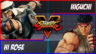 SFV CE - Higuchi(RASHID) VS Hi Rose(RYU) # MeiaLua  🌘 MeiaLua 🌘